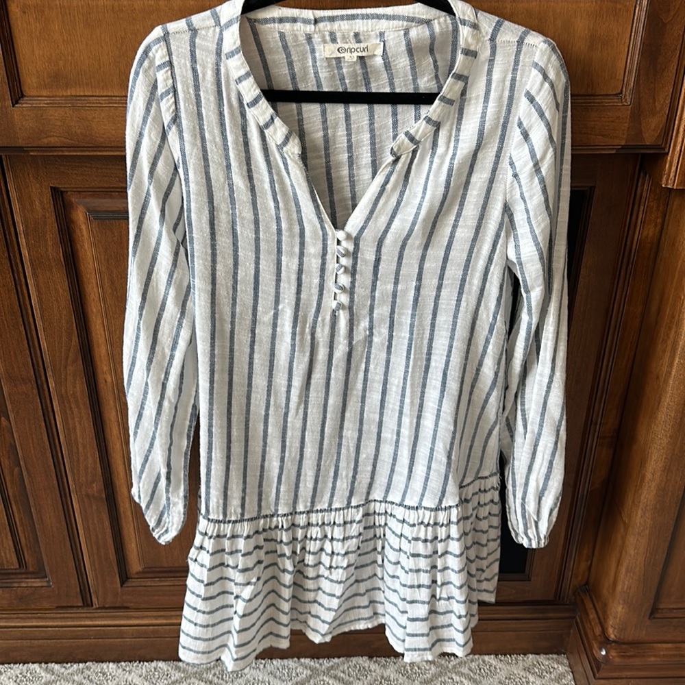 RIP CURL long sleeve dress-Womens-XS